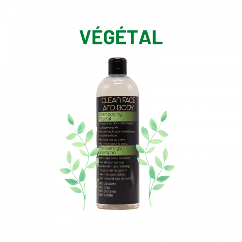 Shampooing Végétal Clean Face and Body 500 ml