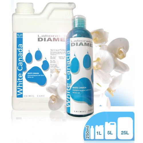 Shampooing pour chat blanc White Canada Cat 1L